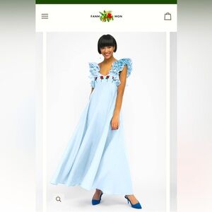 Fanm Mon Demre dress - light blue size M
